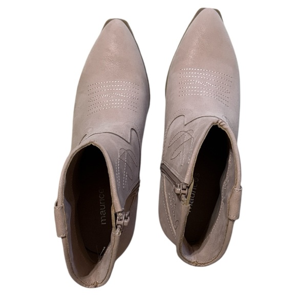 NWT Maurice’s women’s Ideal Heel Crystal Western Ankle Boot sz 6 - Picture 2 of 6